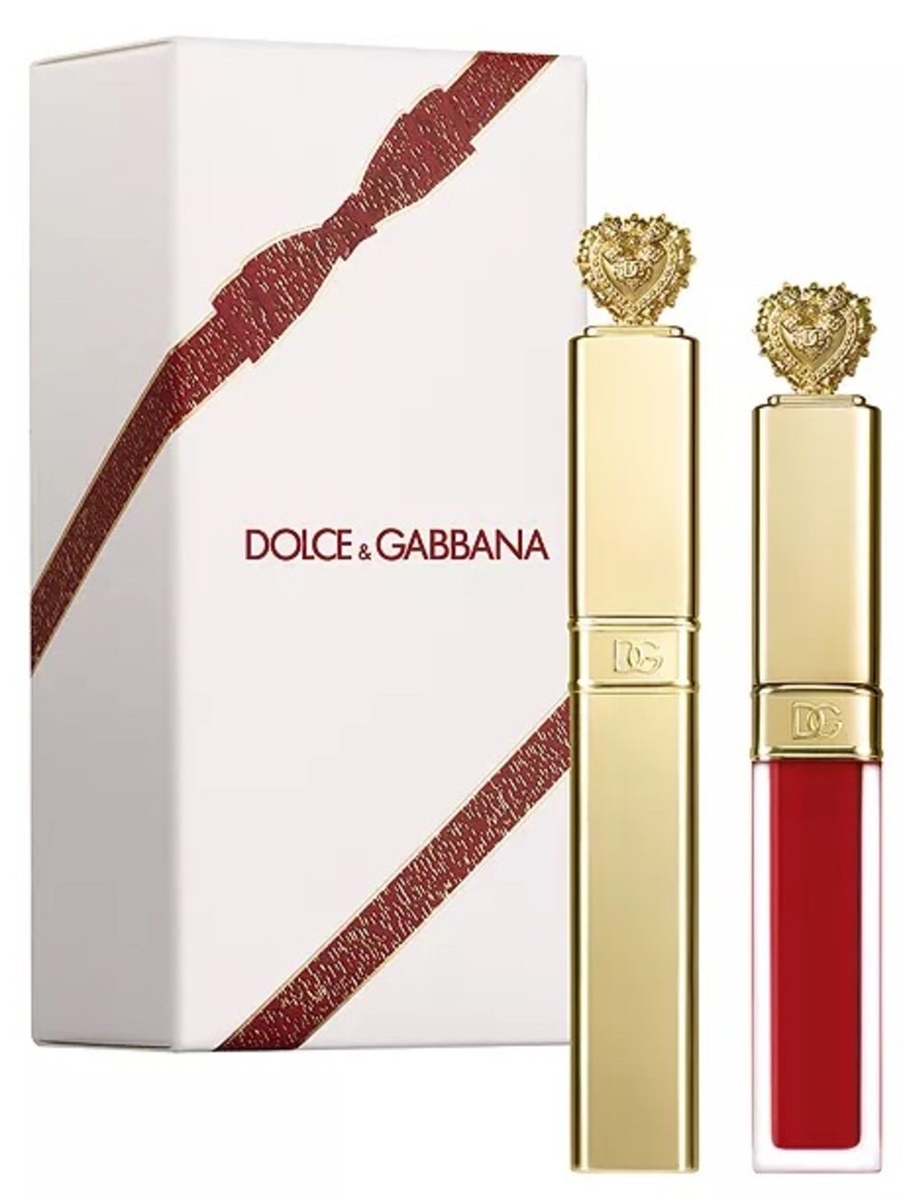 Dolce & Gabbana Beauty Mascara & Liquid Lip Duo Gift Set New in Box Luxury Set